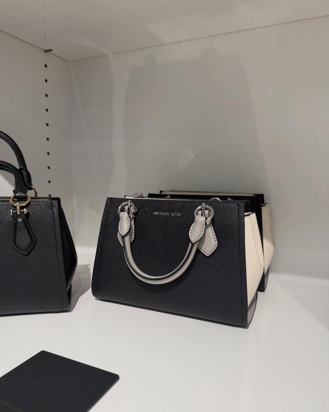 Michael Kors - Marilyn Small Colorblock Saffiano Leather Messenger Satchel & Crossbody Bag
