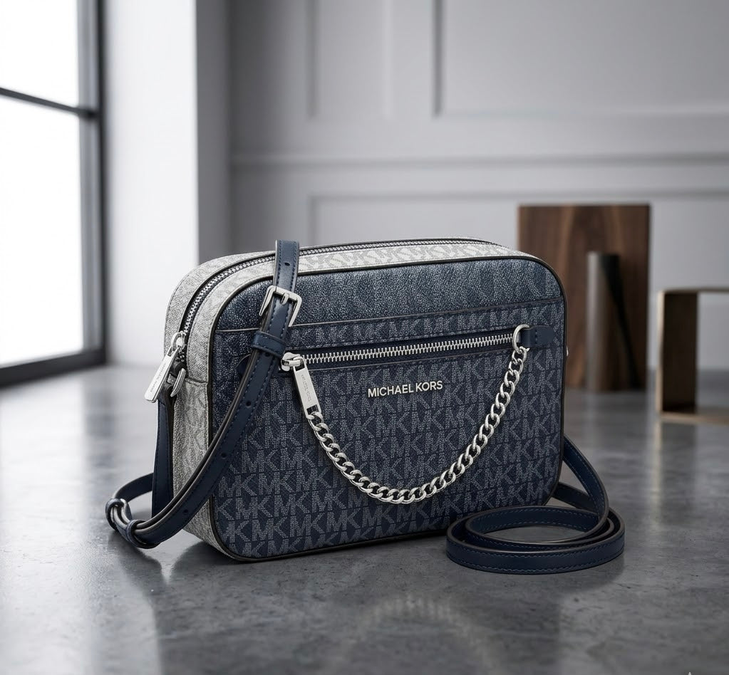Michael Kors - Jet Set Large Signature Logo Crossbody Body