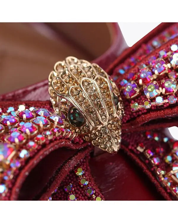 KURT GEIGER LONDON - Belgravia bow slingback pumps