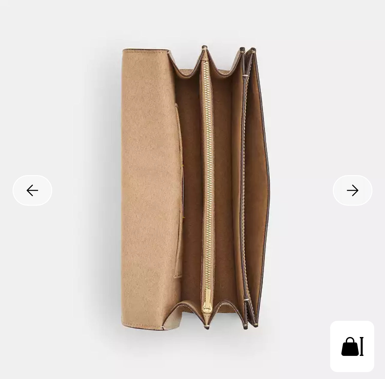 Coach - Klare Envelope Crossbody Bag In Blocked Signature Canvas