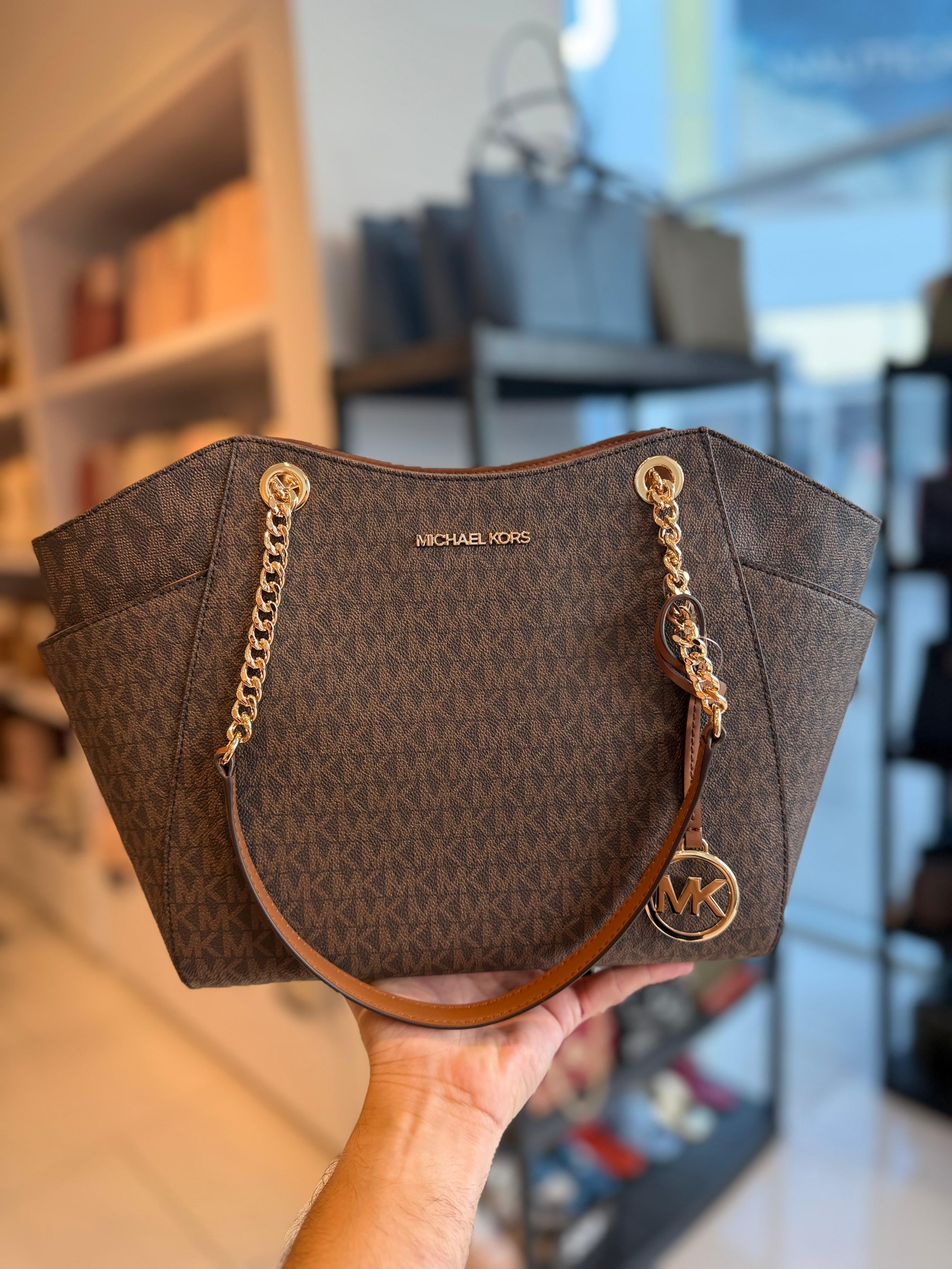 Michael Kors - Jet Set Large Signature Logo Shoulder Bag