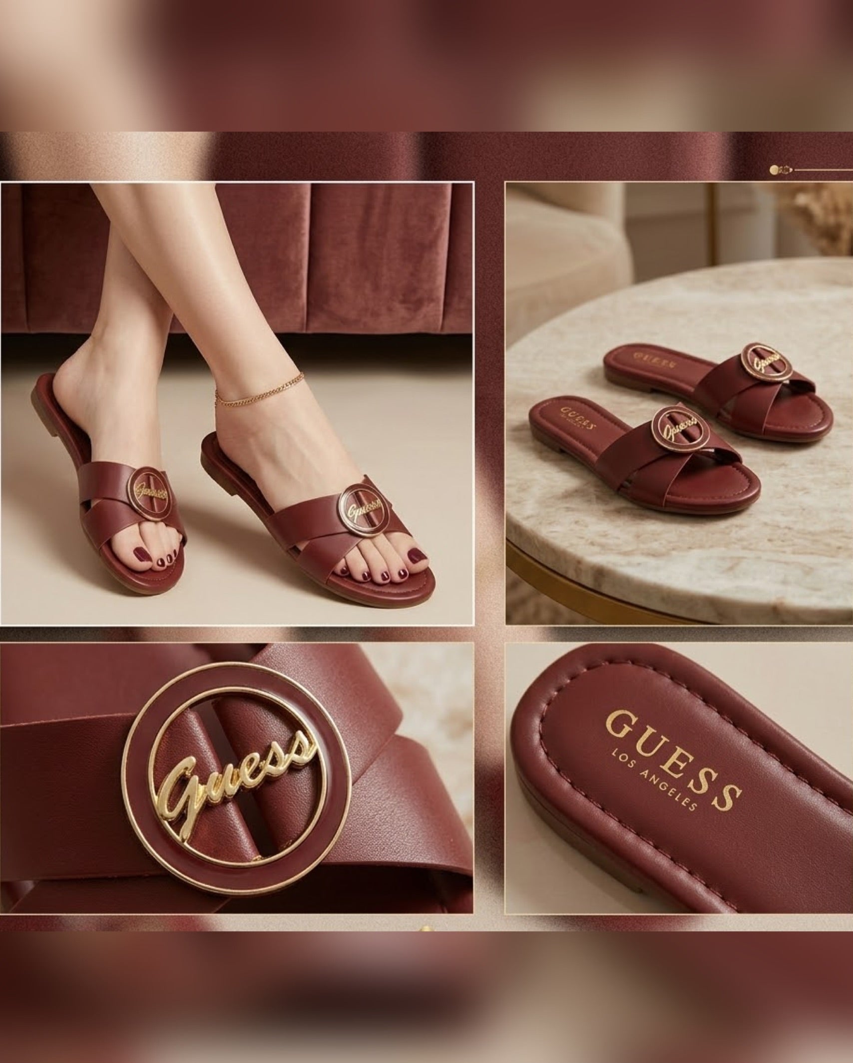 GUESS - Lydia Signature Slides