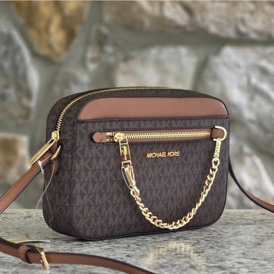 Michael Kors - Jet Set Large Signature Logo Crossbody Body