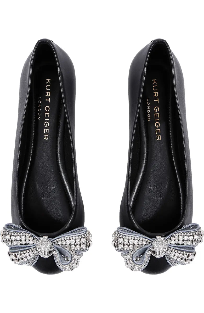 KURT GEIGER LONDON - Eagle Bow Ballet Flat