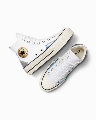 Converse All Star Lift Y2K Chrome