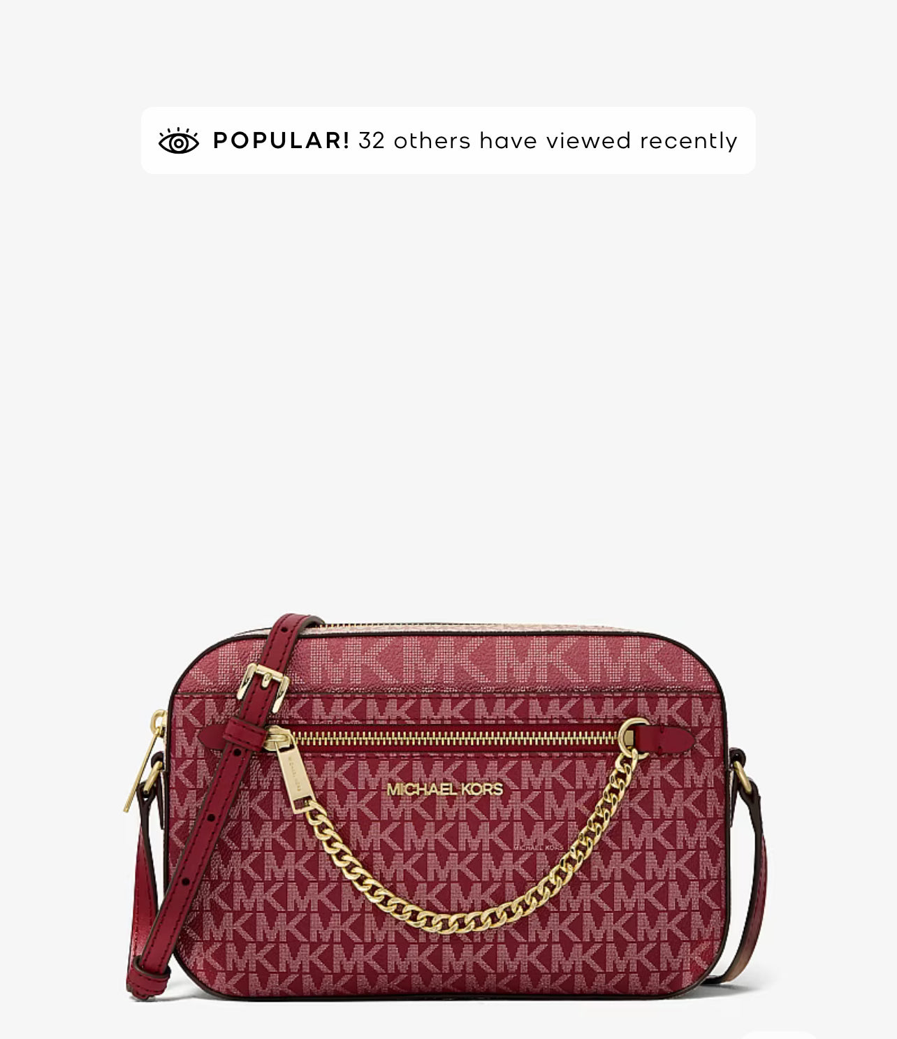 Michael Kors - Jet Set Large Signature Logo Crossbody Body