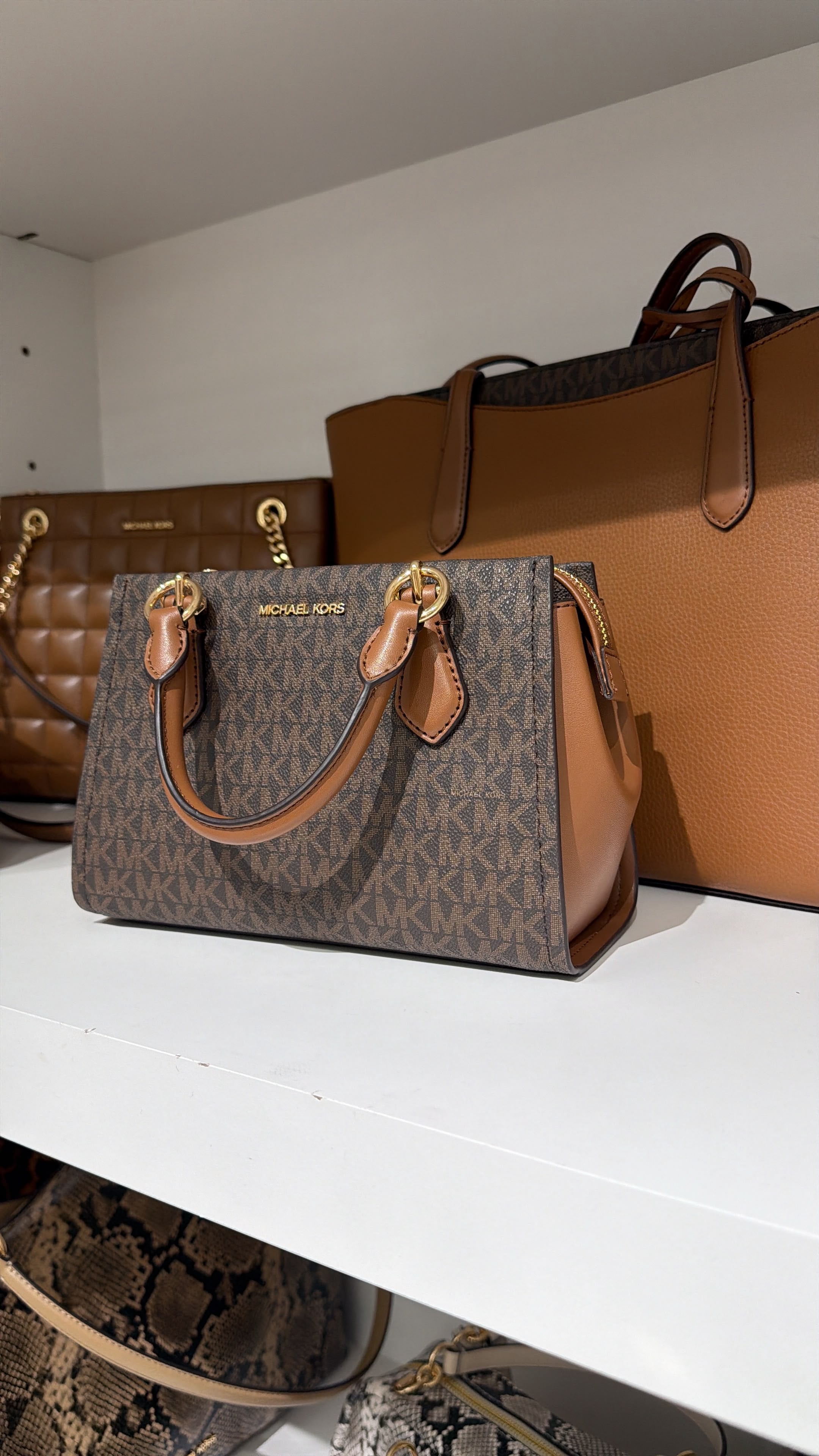 Michael Kors - Marilyn Small Signature Logo Messenger Satchel & Crossbody Bag
