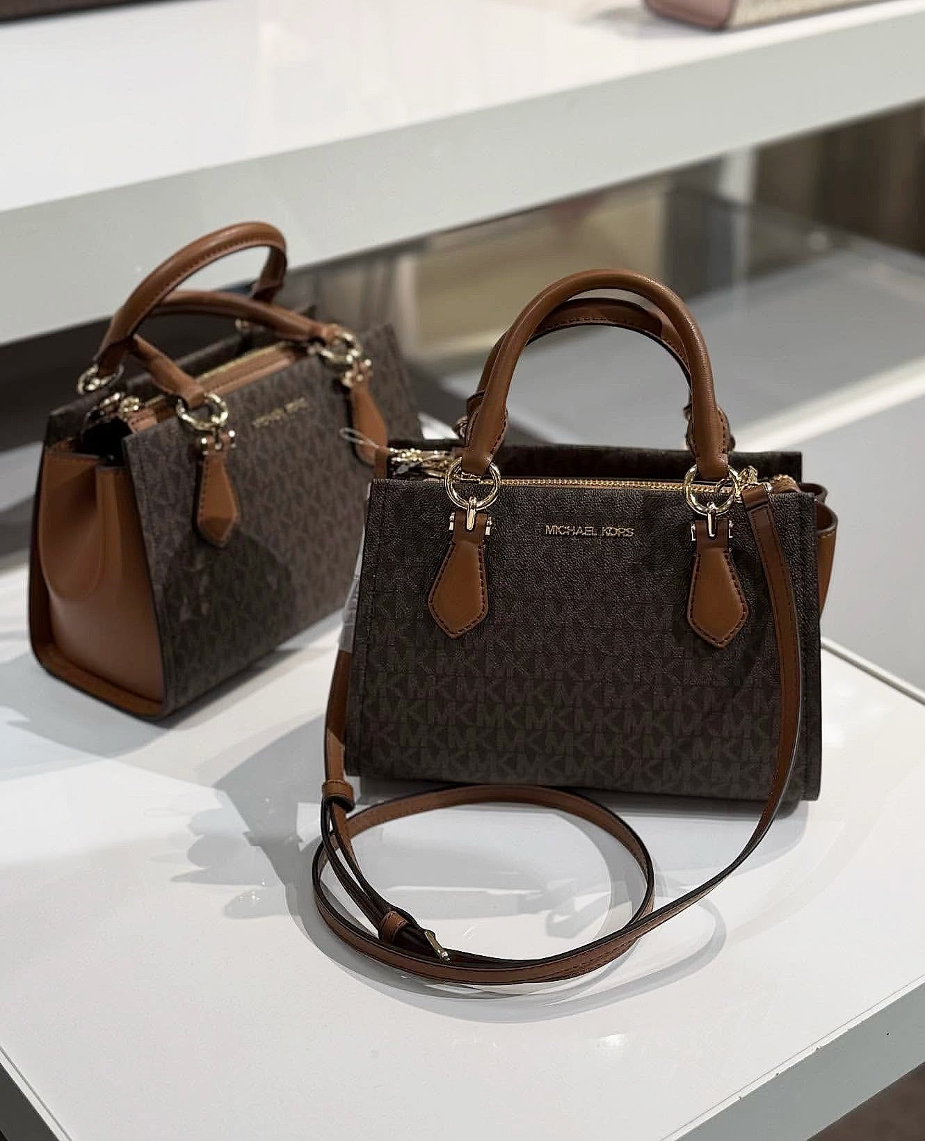 Michael Kors - Marilyn Small Signature Logo Messenger Satchel & Crossbody Bag
