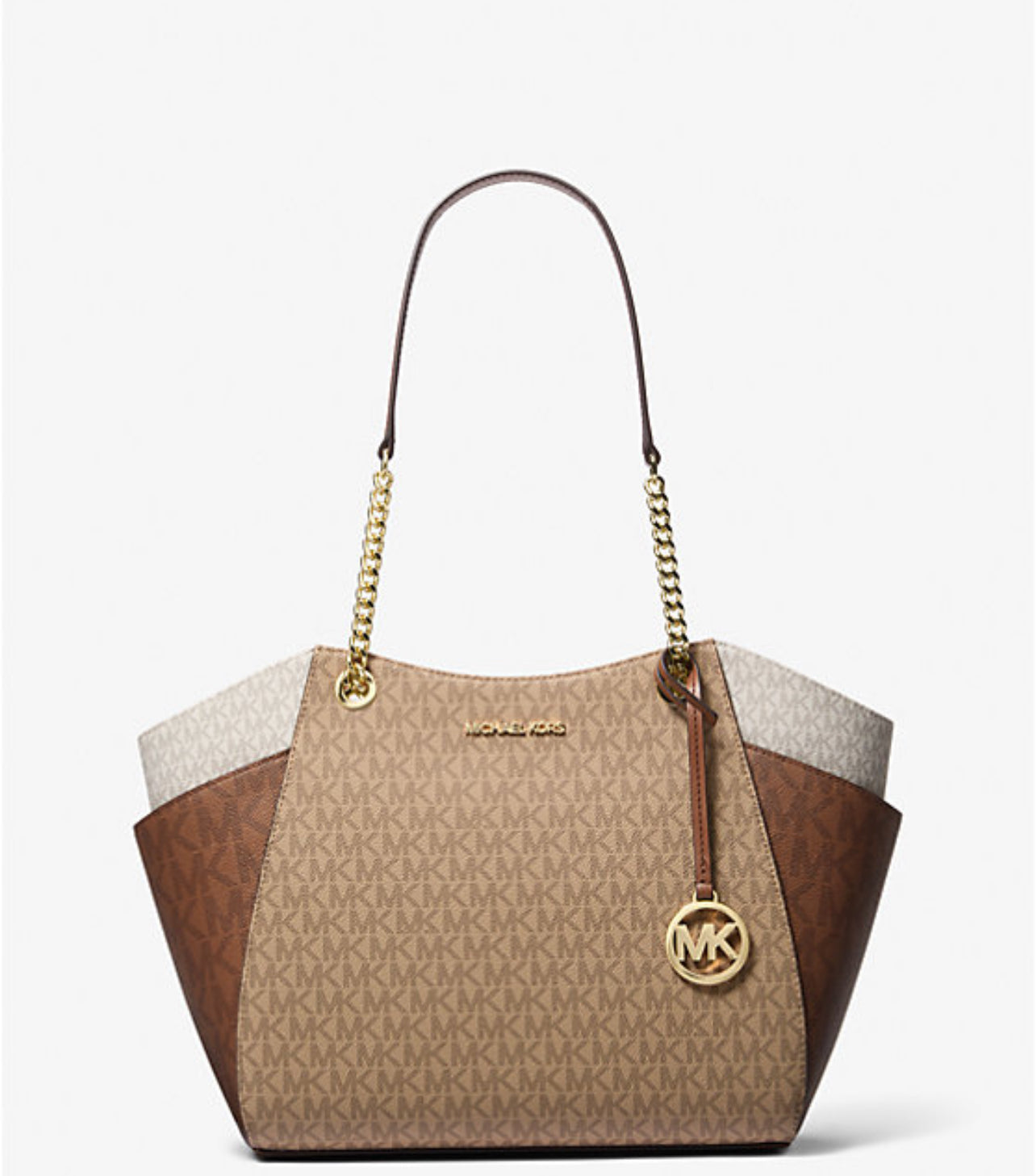 Michael Kors - Jet Set Large Signature Logo Shoulder Bag