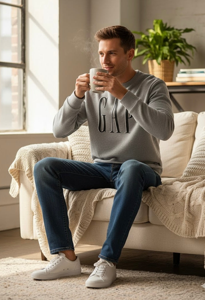 Gap Logo Fleece Sweatshirt