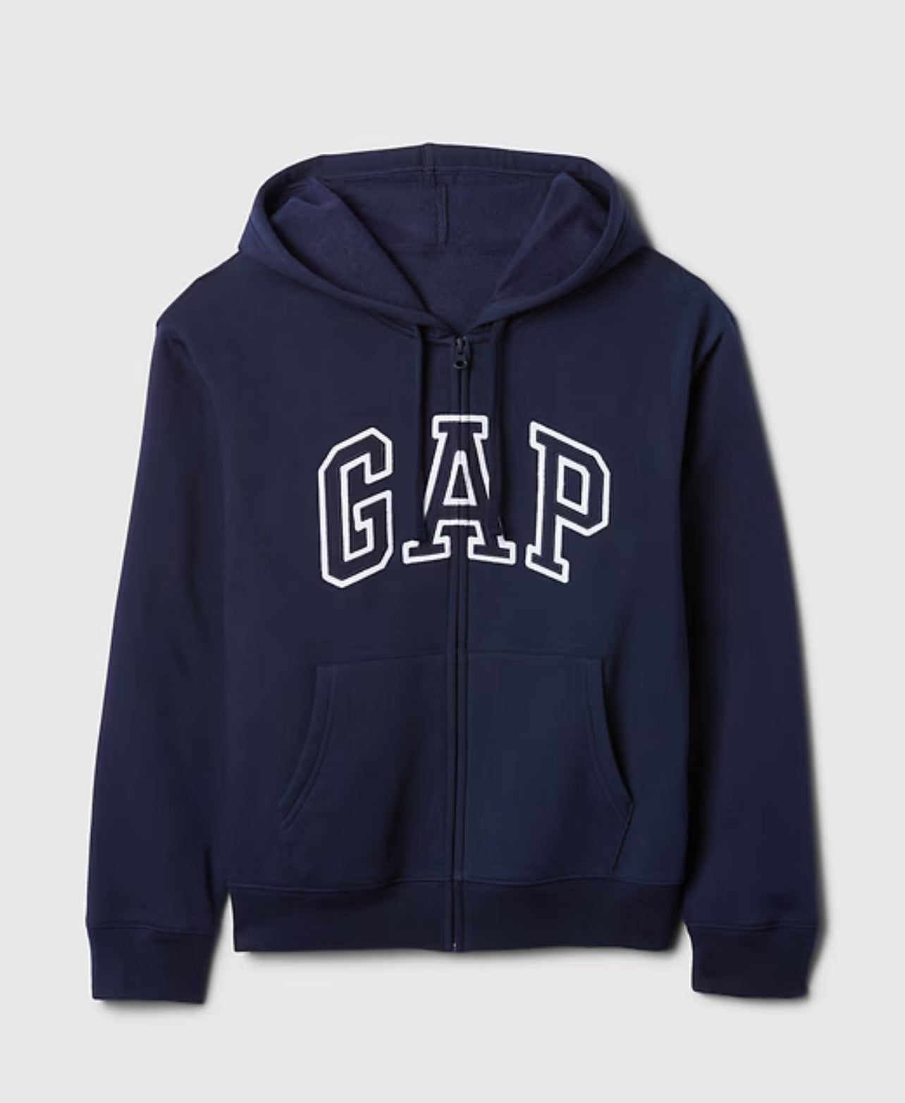GAP - Relaxed Gap Logo Fleece Zip Hoodie (Women’s)