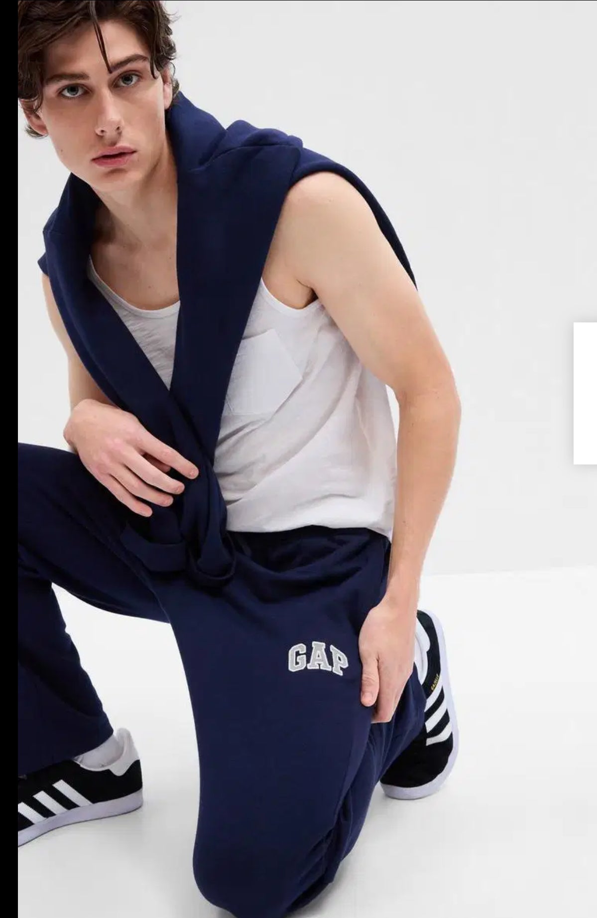 Gap Logo Fleece Straight Pants