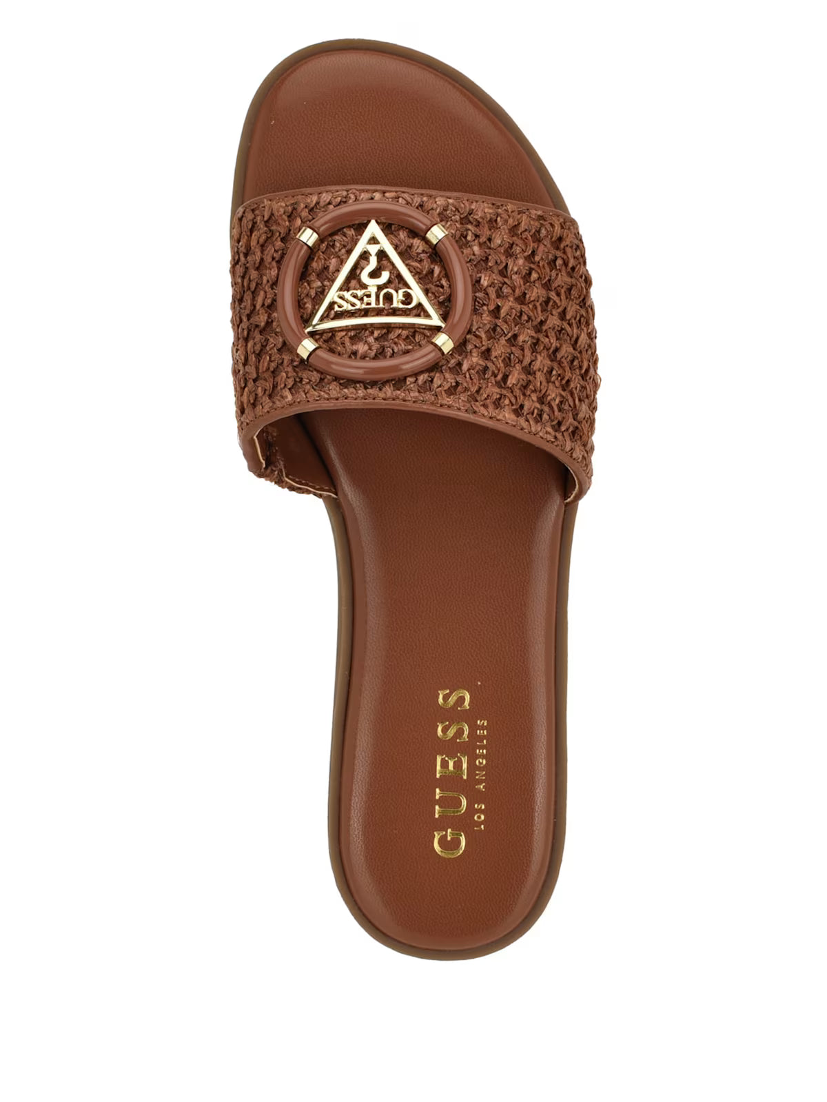 GUESS - Magnify Faux-Leather Slides