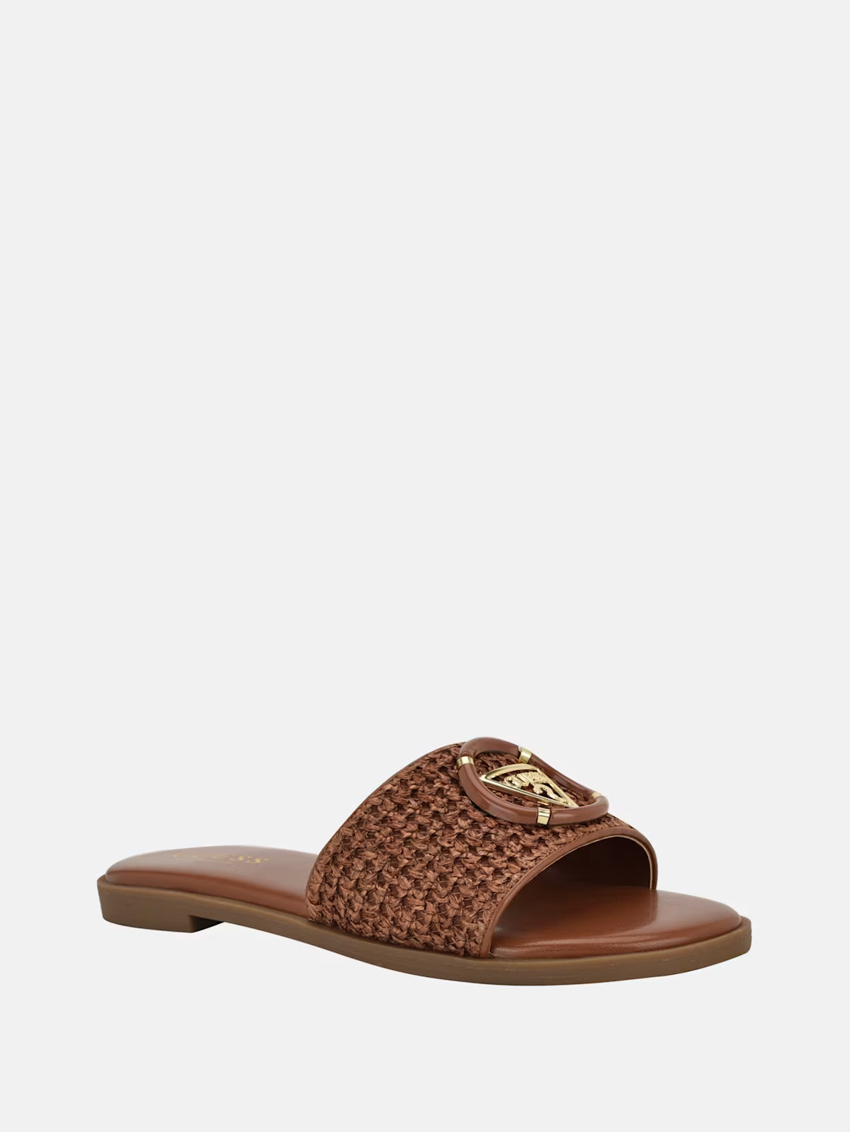 GUESS - Magnify Faux-Leather Slides