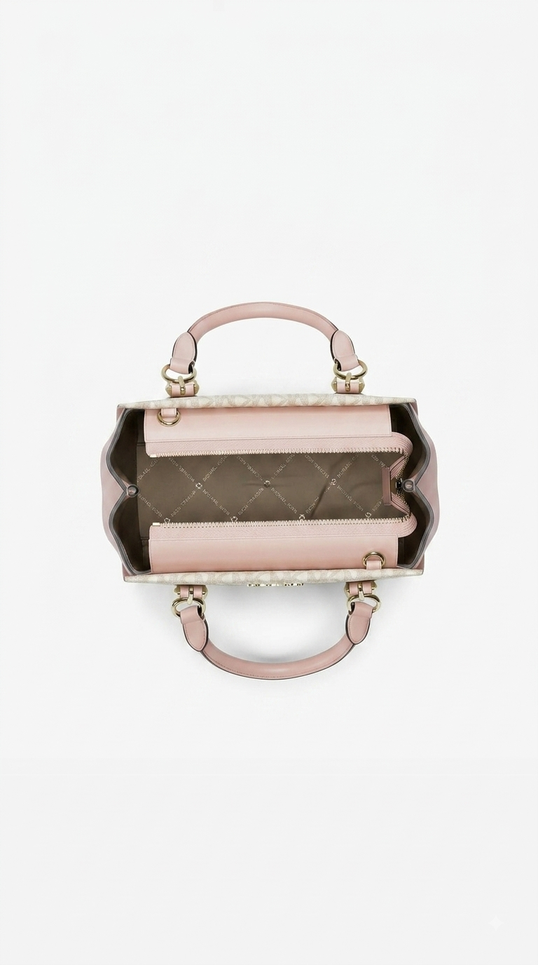 Michael Kors - Marilyn Small Colorblock Saffiano Leather Messenger Satchel & Crossbody Bag