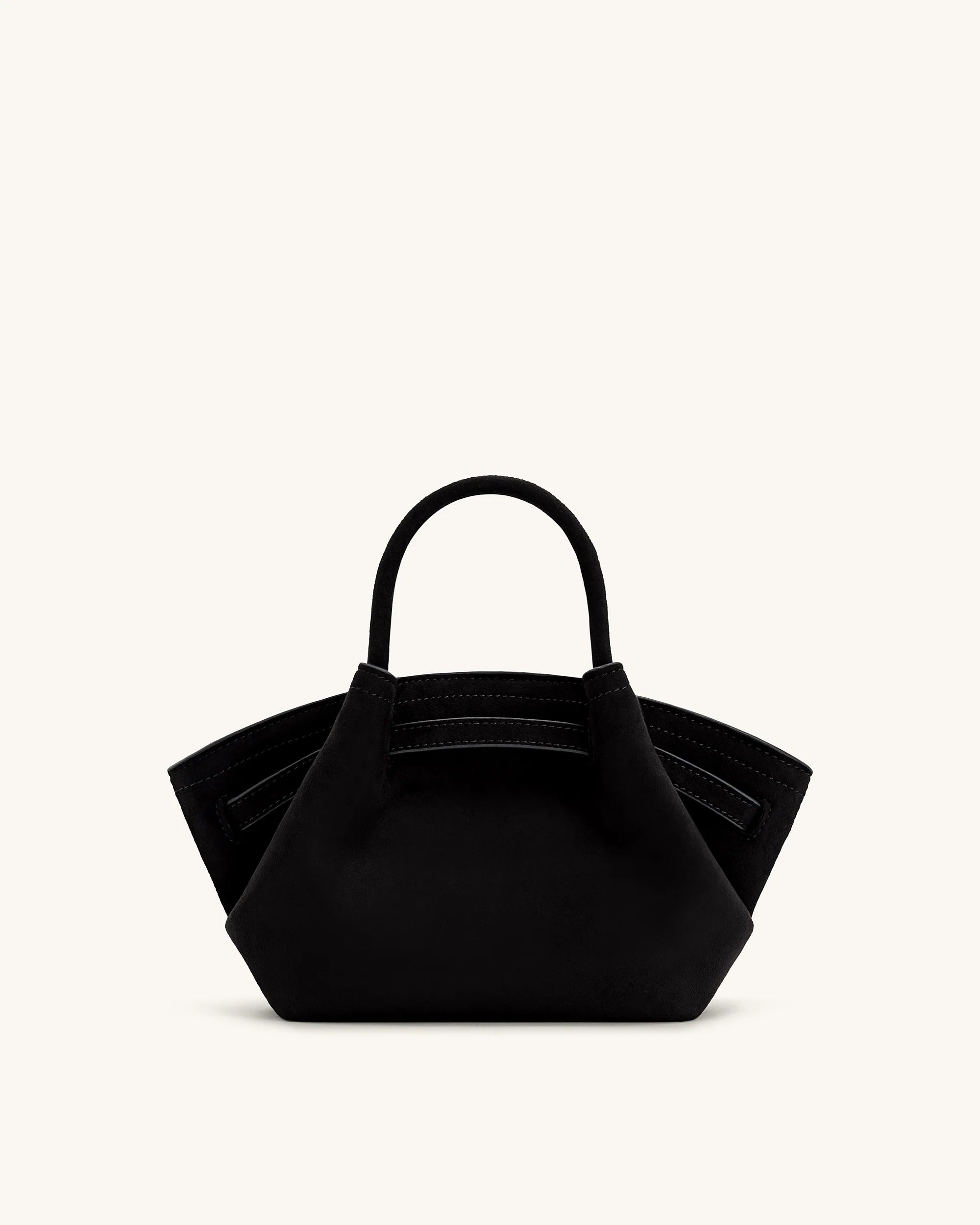 Hana Small Faux Suede Tote Bag