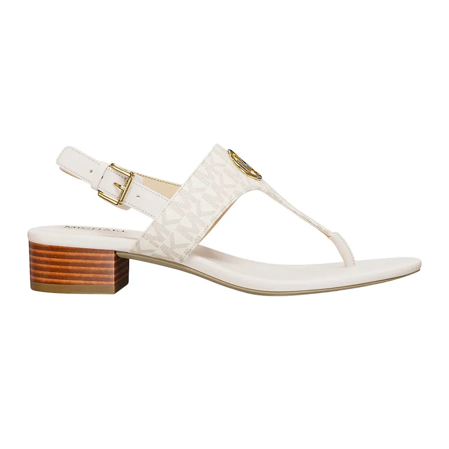 Hannah Signature Logo T-Strap Sandal