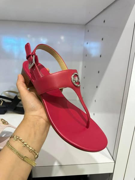 Hannah Logo T-Strap Sandal