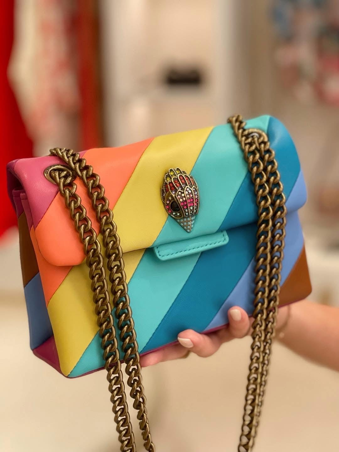 Kurt Geiger - LEATHER KENSINGTON BAG