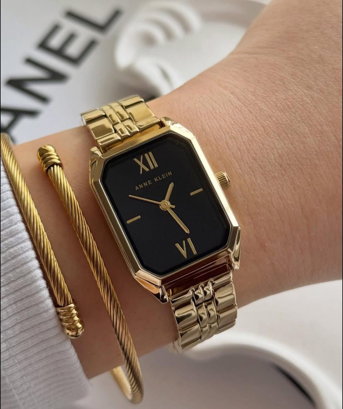 Anne Klein - Two tone dress watch