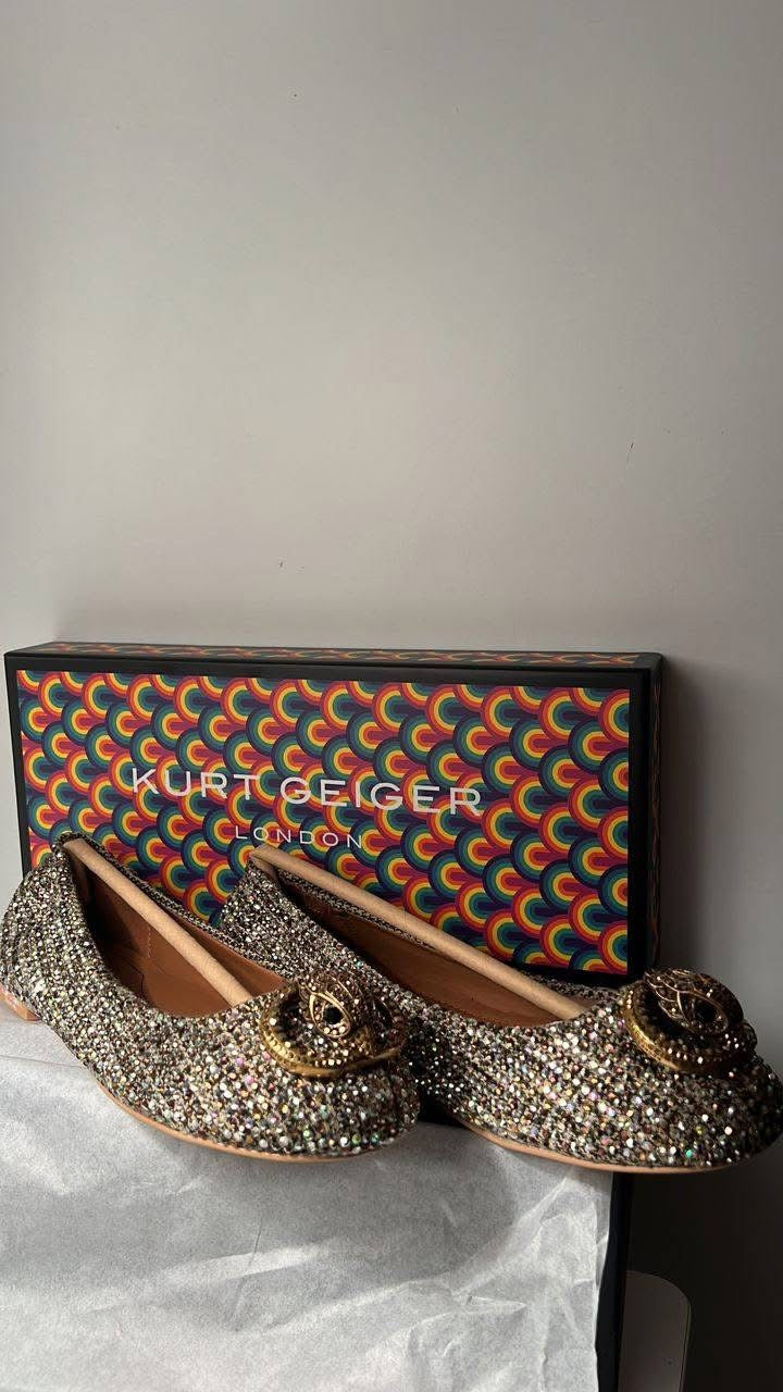 KURT GEIGER LONDON -  Chelsea Ballet Flats