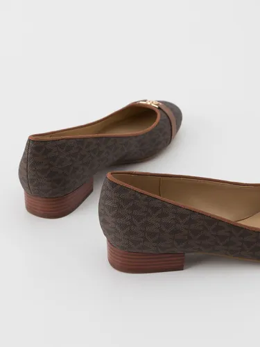 Michael Kors - Mindy Flex Signature Logo Heeled Pumps