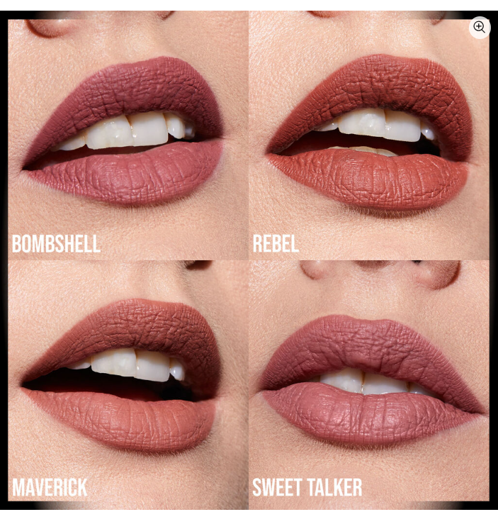 Huda Beauty - Pretty Grunge Liquid Matte Lip Quad - Set of 4