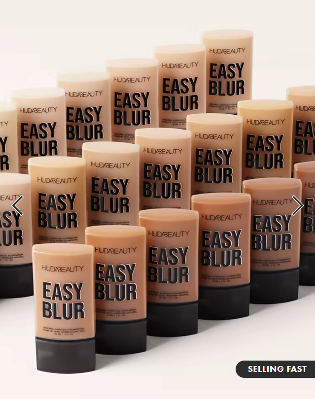 HUDA BEAUTY - Easy Blur Natural Airbrush Foundation with Niacinamide