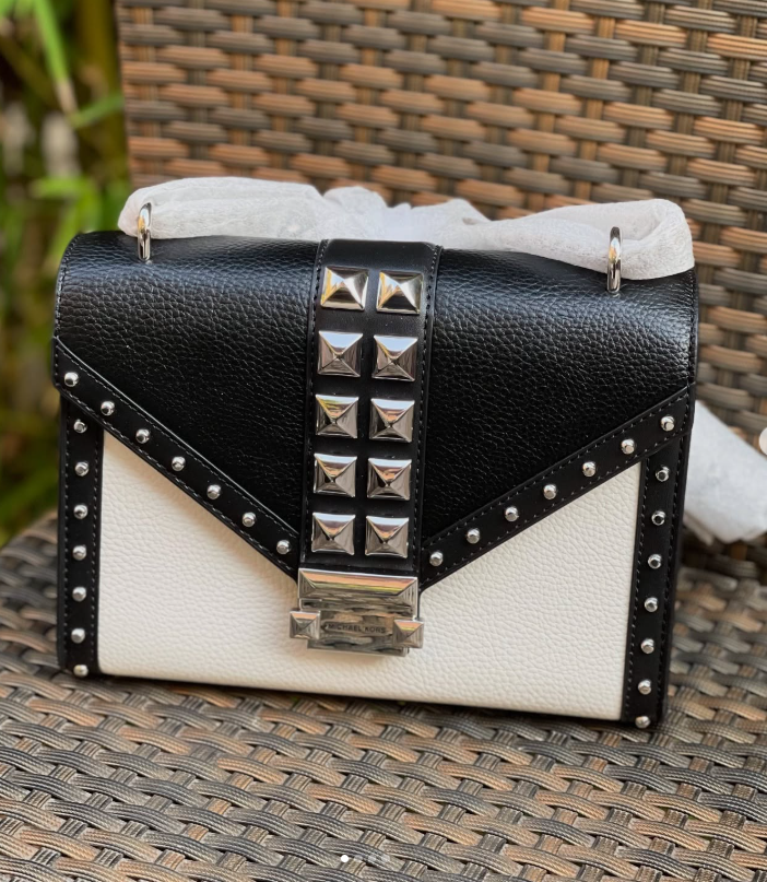 Whitney Medium Studded Shoulder Bag