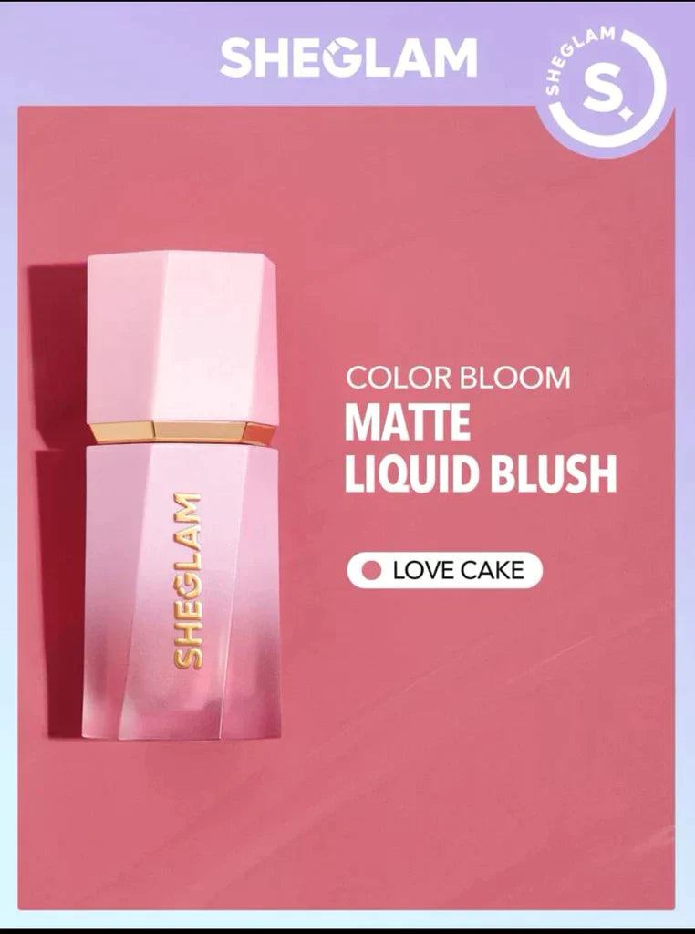 SHEGLAM - Colour bloom liquid blush - Love Cake