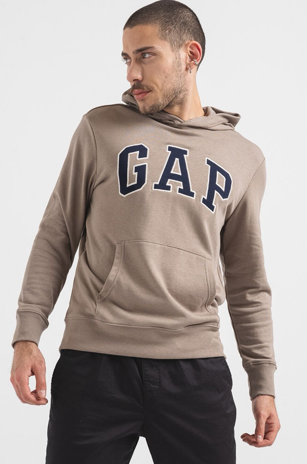 Relaxed Gap Logo Hoodie