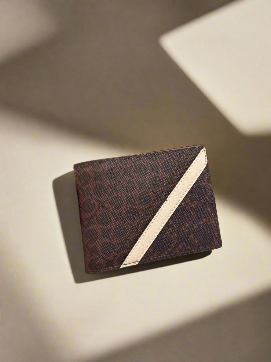 GUESS Color-Block Bifold Wallet
