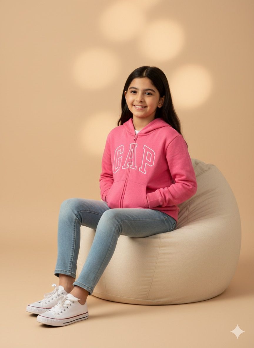 Kids Fleece Zip Hoodie