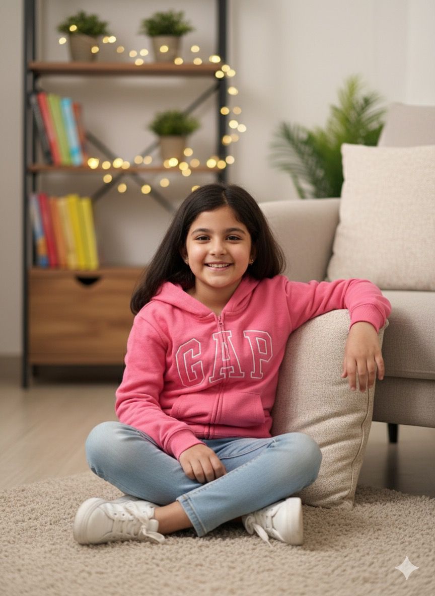 Kids Fleece Zip Hoodie