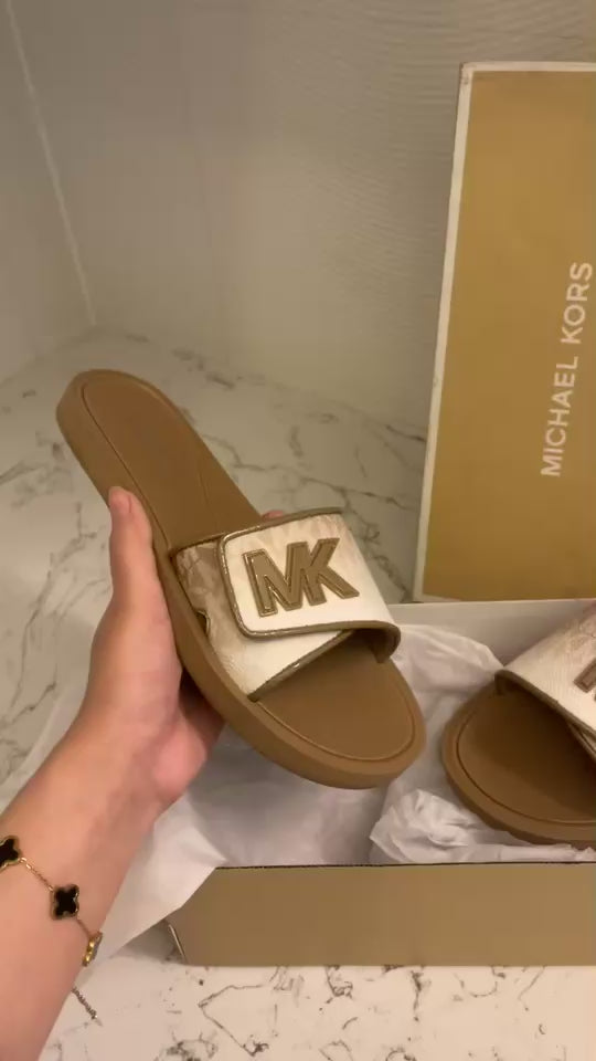 Palmer Ombré Signature Logo Slide Sandal
