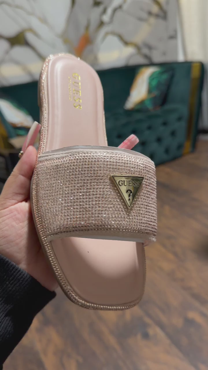GUESS - Tahleas Rhinestone Sandals
