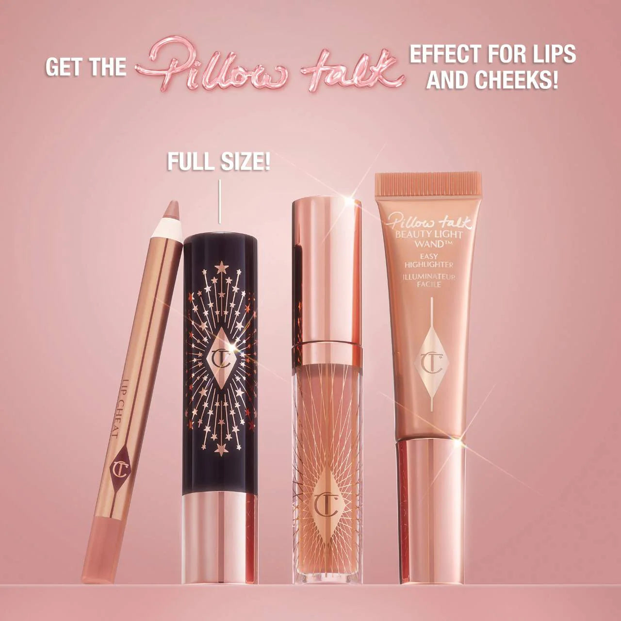 Charlotte Tilbury - Pillow Talk Iconic Lip and Cheek Secrets Set
